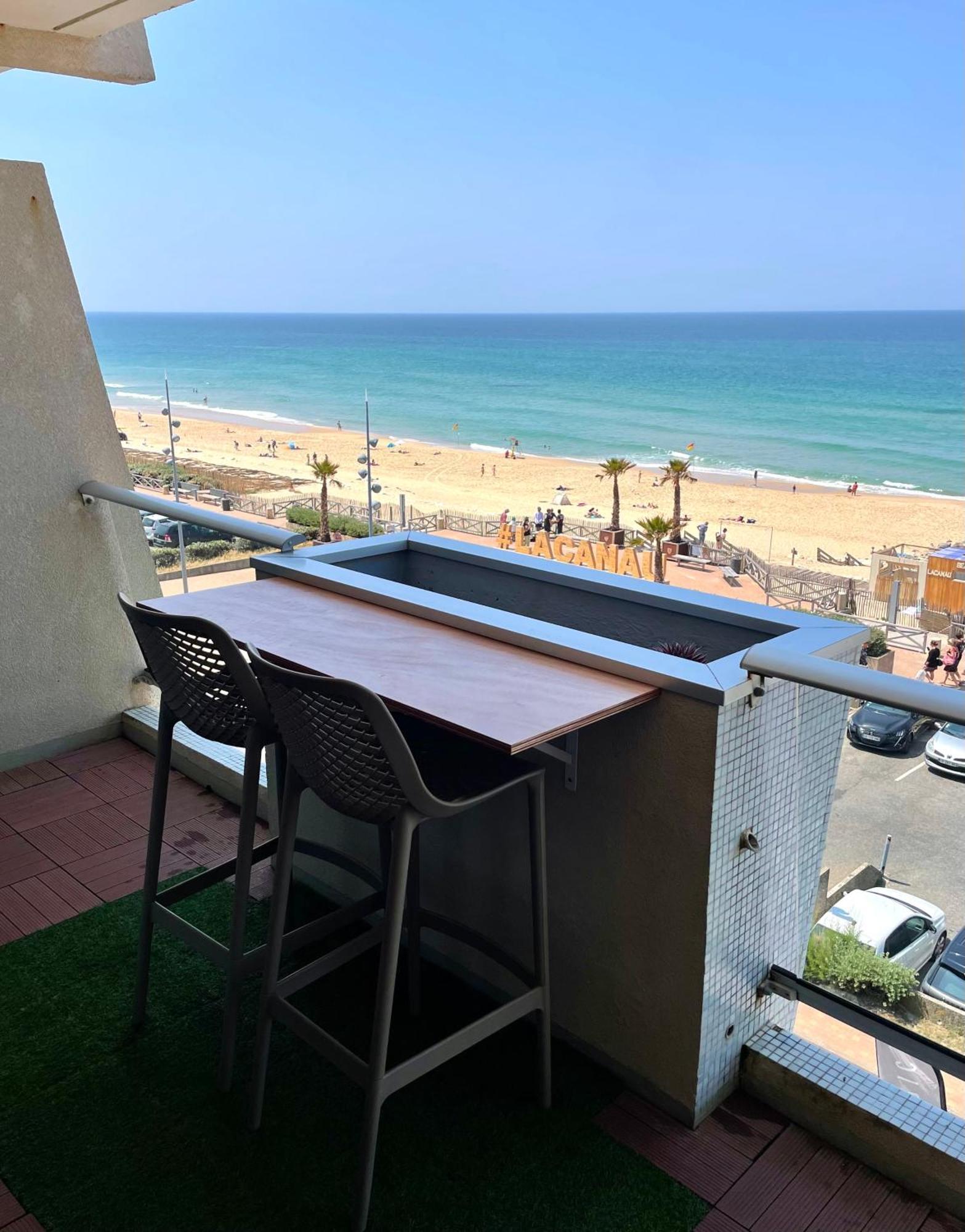 Studio Vue Imprenable Sur Ocean Lacanau Extérieur photo